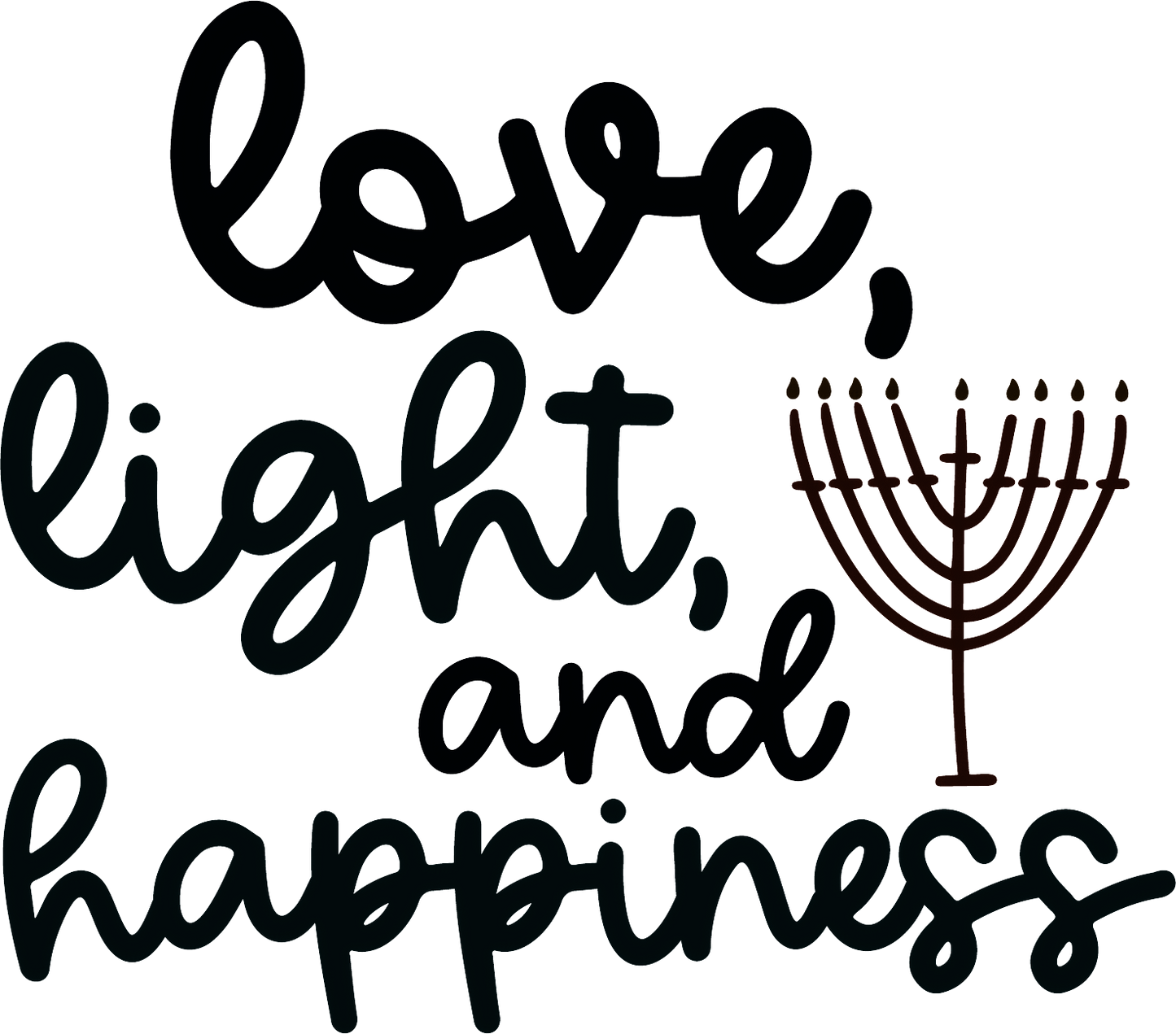 Hanukkah Laser Engraved Sleeves
