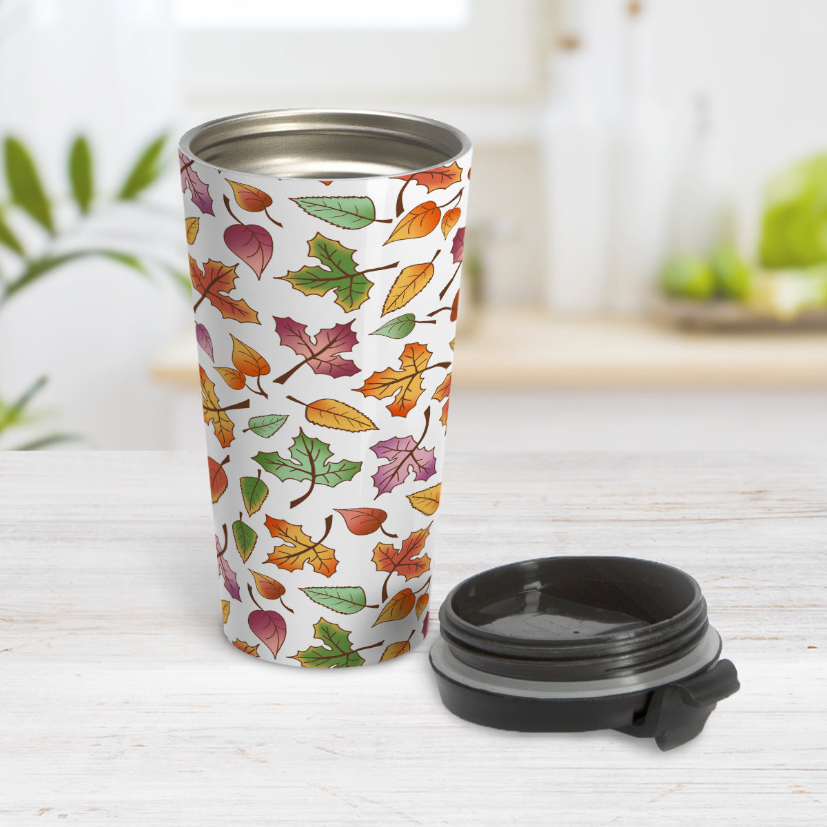 Changing Leaves Fall Travel Mug