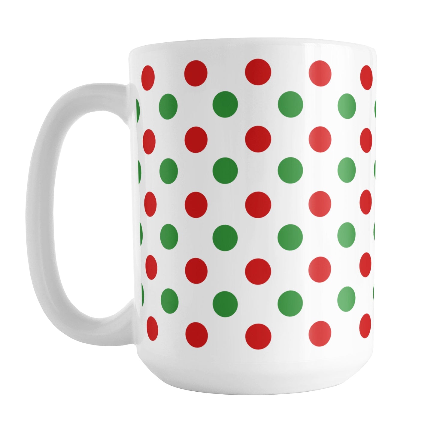 Christmas Polka Dot Mug