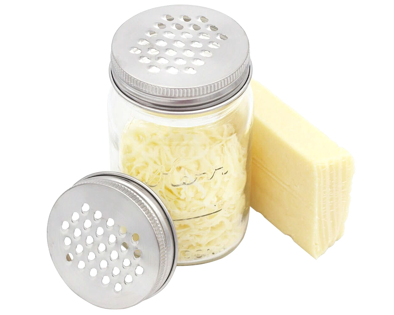 Grater / Shredder Stainless Steel Lid for Mason Jars