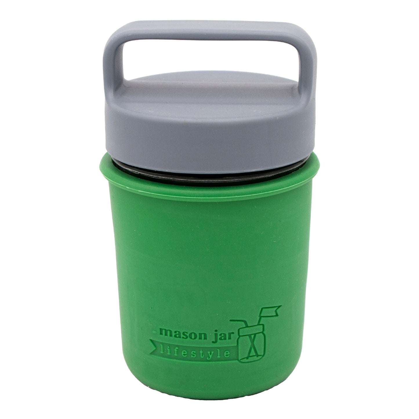 Silicone Sleeve for Regular Mouth Half Pint 8oz Mason Jars
