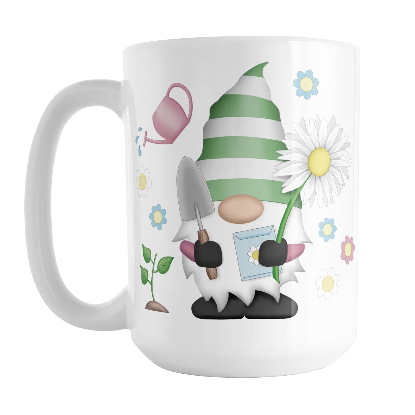 Spring Gardening Gnome Mug