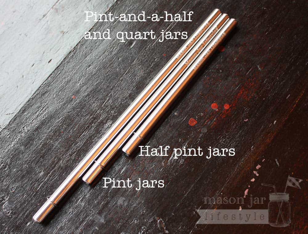 Long Safer Rounded End Stainless Steel Straw for Quart Mason Jars