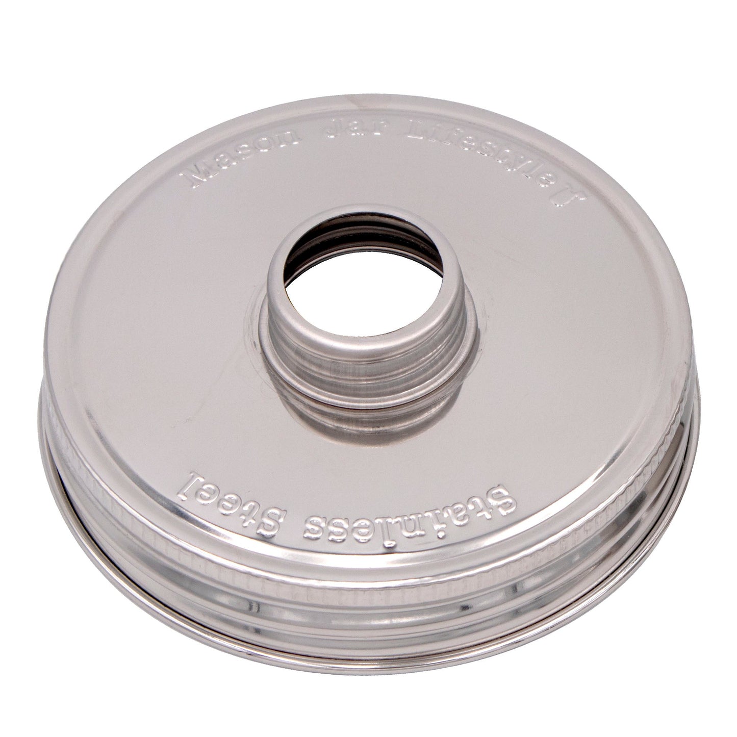 Threaded Lid Adapter for Mason Jars