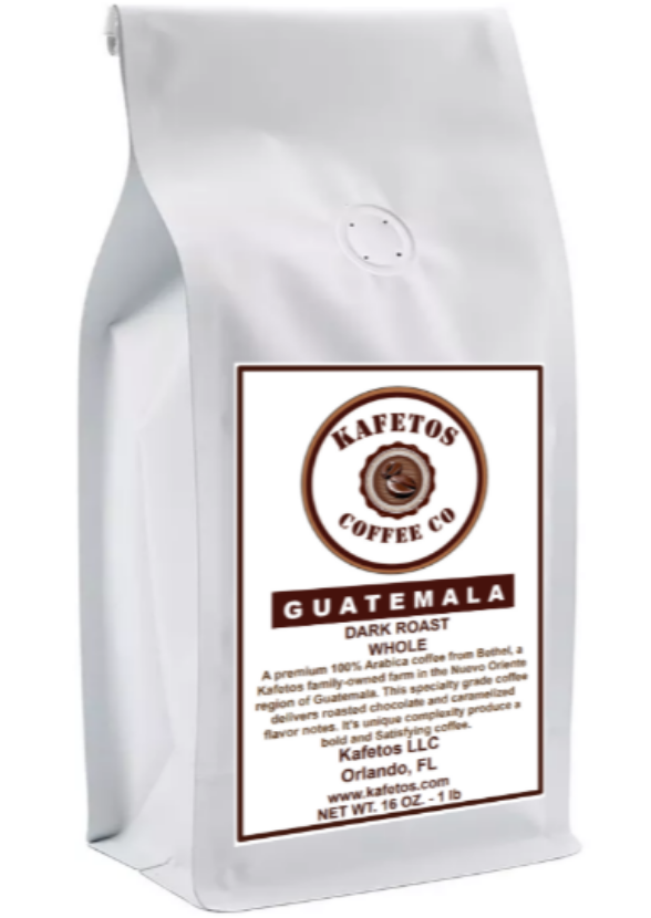 Guratemala Dark  Whole Bean Coffee