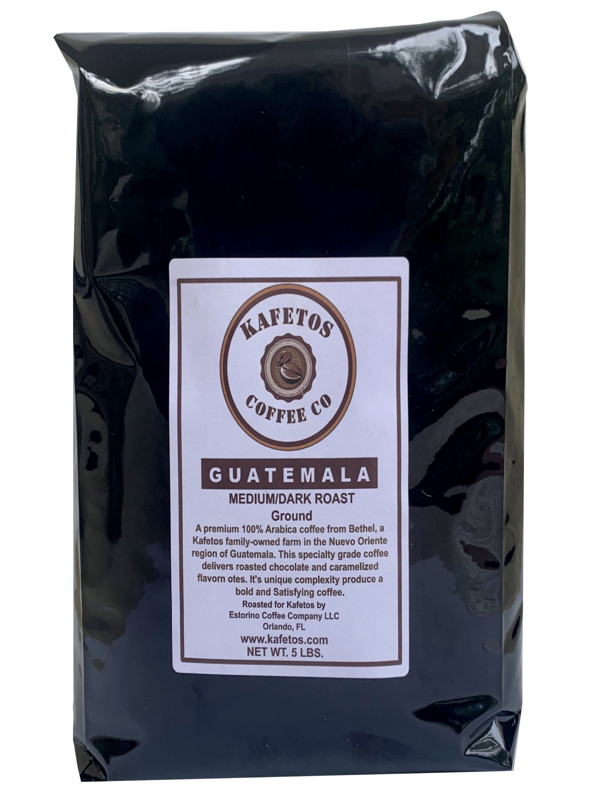 Guatemala Medium Dark Ground Specialty Grade (5 lbs.).