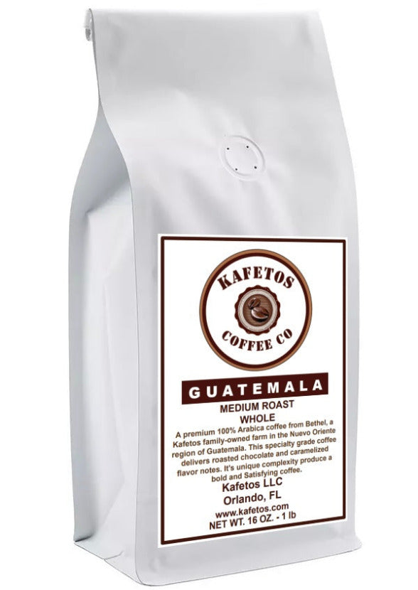 Guatemala Medium Roast- Whole Beans - 2 Pounds