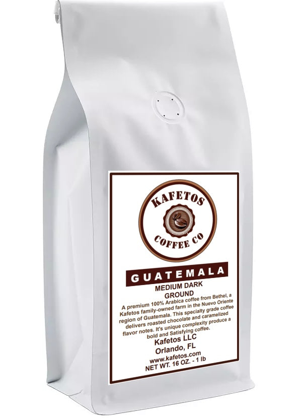 Guatemala Medium-Dark Roast- Ground - 2 Pounds