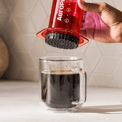 AeroPress Coffee Maker - Clear & Colors