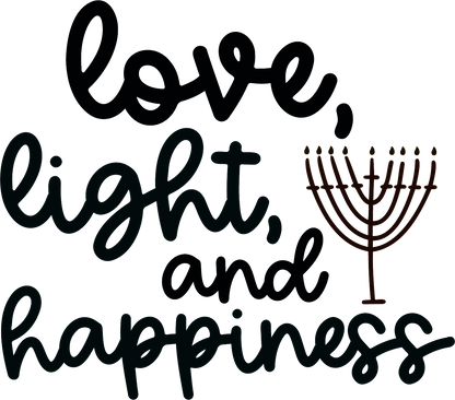 Hanukkah Laser Engraved Sleeves