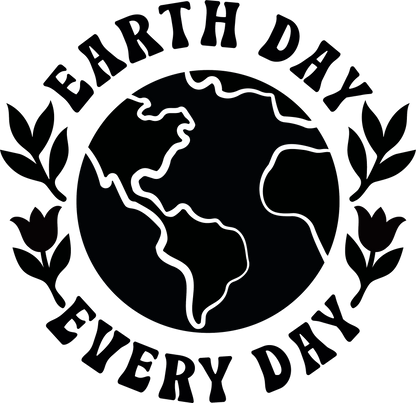 Earth Day Laser Engraved Sleeves