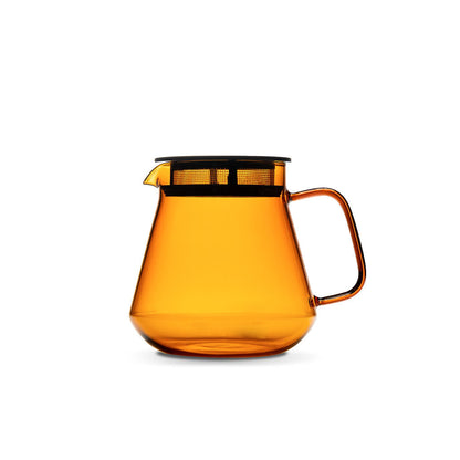Hario Glass Coffee and Tea Server - Amber (600ml)