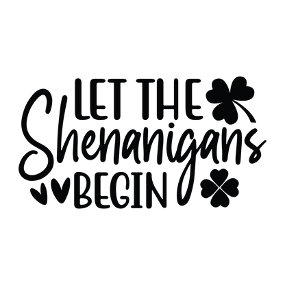 Saint Patrick's Day Laser Engraved Sleeves