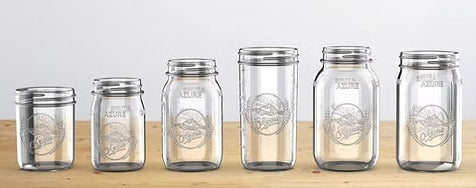 Azure Standard 16oz Regular Mouth Pint Mason Jar