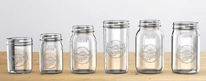 Azure Standard 16oz Regular Mouth Pint Mason Jar