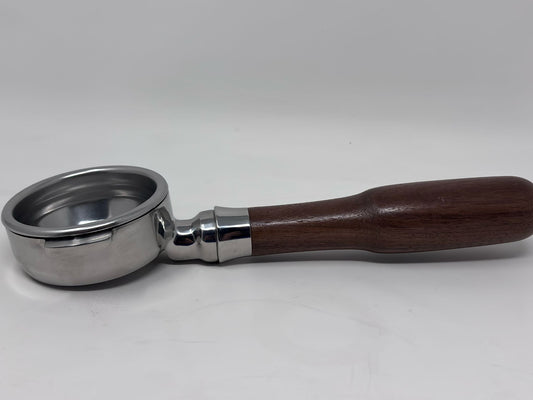 58mm Bottomless Portafilter with Wood Handle