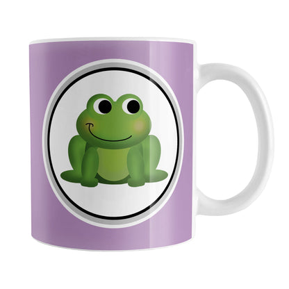 Adorable Purple Frog Mug