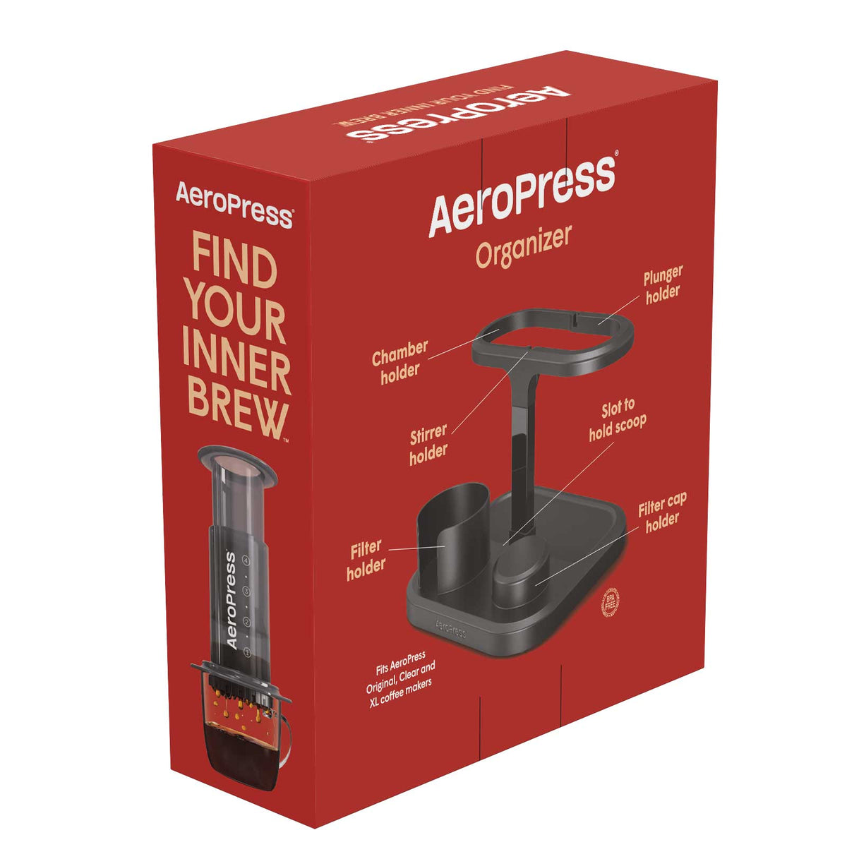 AeroPress Organizer Stand