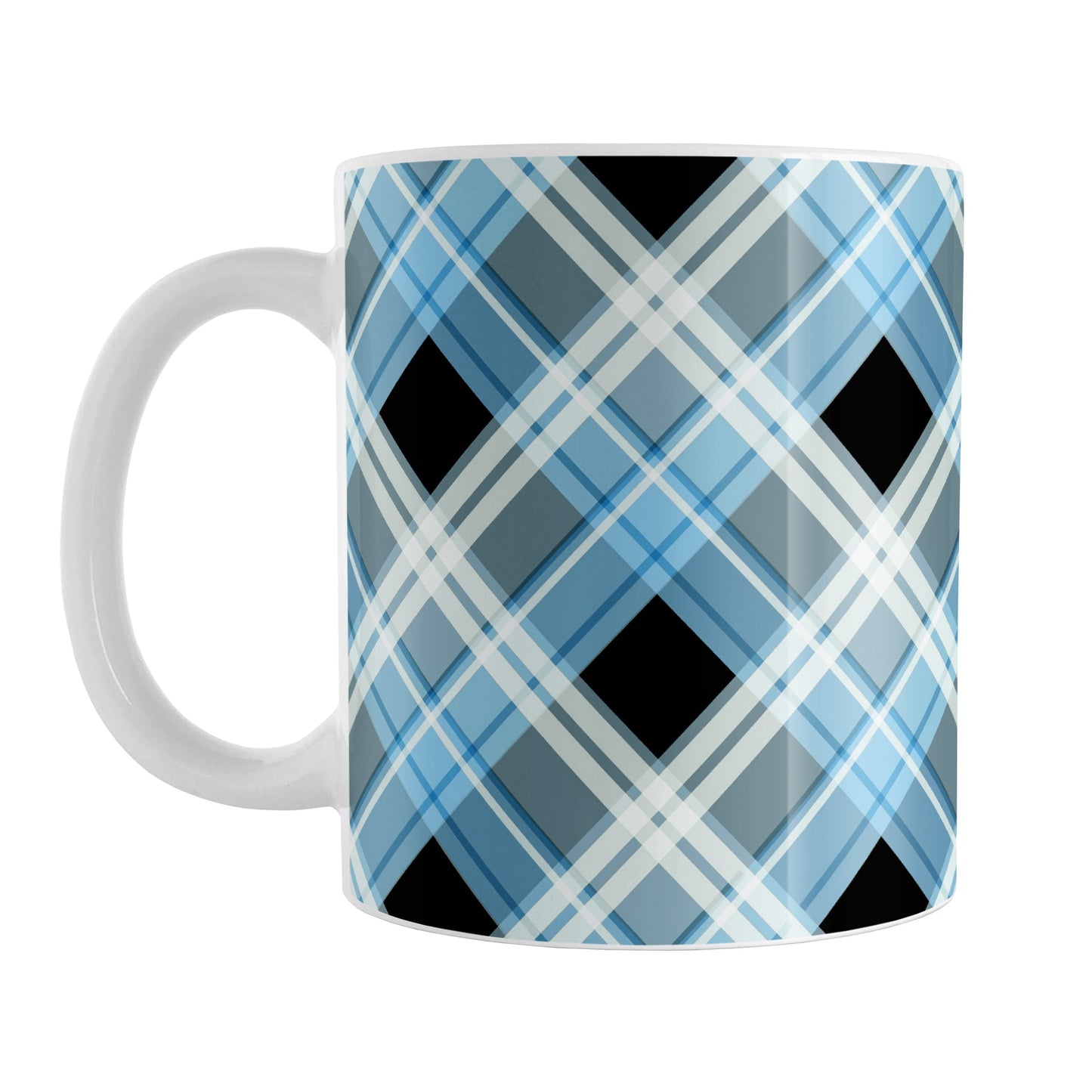 Alternative Blue Plaid Mug