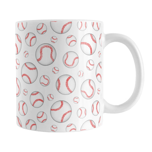 Baseballs Pattern Mug