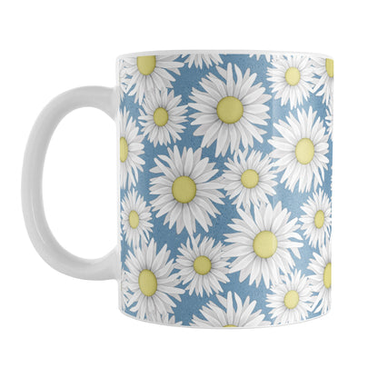 Blue Daisy Pattern Mug