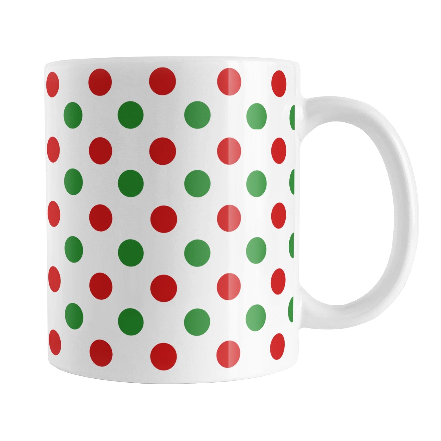 Christmas Polka Dot Mug