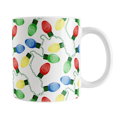 Classic Holiday Lights Christmas Mug