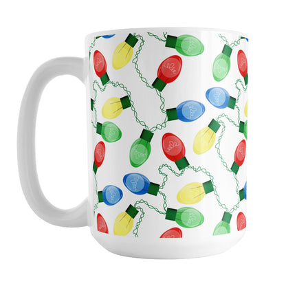 Classic Holiday Lights Christmas Mug