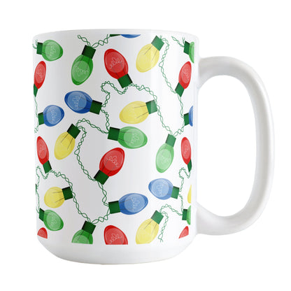 Classic Holiday Lights Christmas Mug