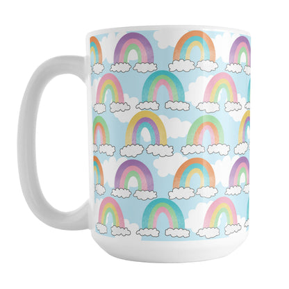 Colorful Rainbows Sky Pattern Mug