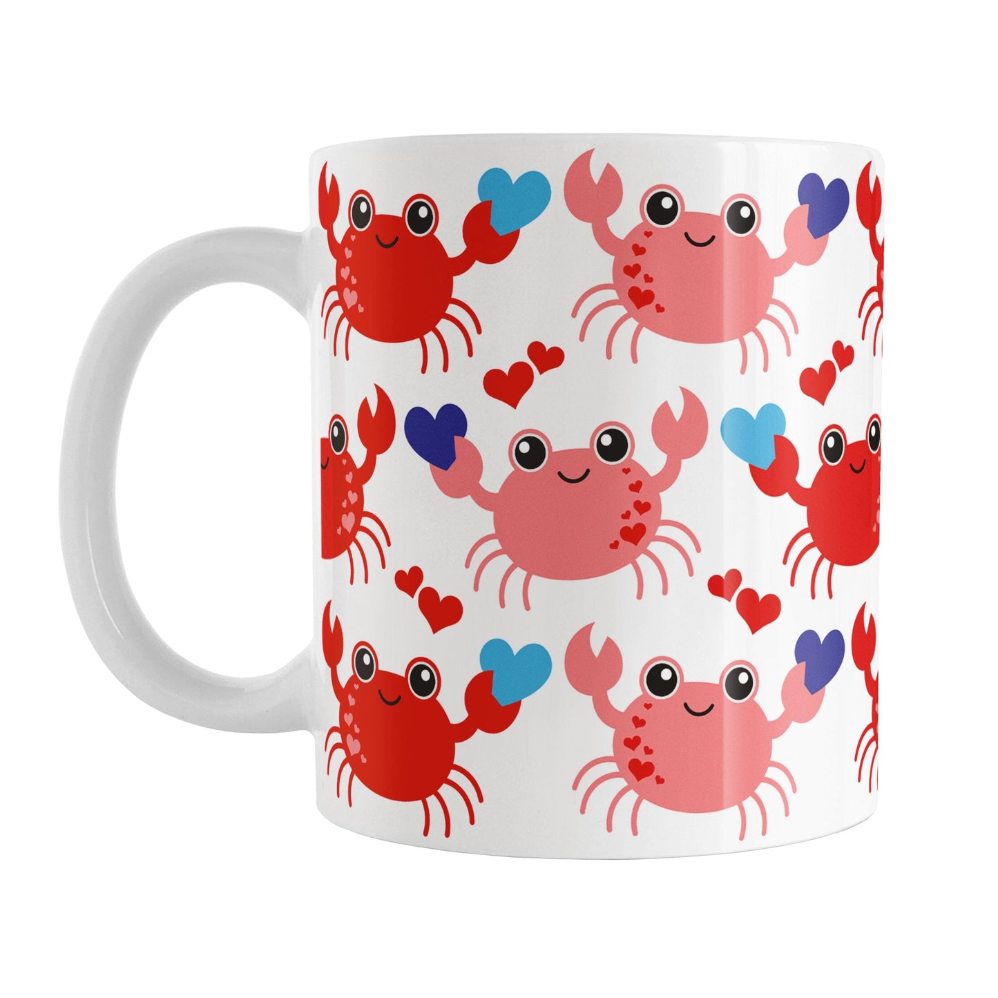 Cute Red Crabs Mug