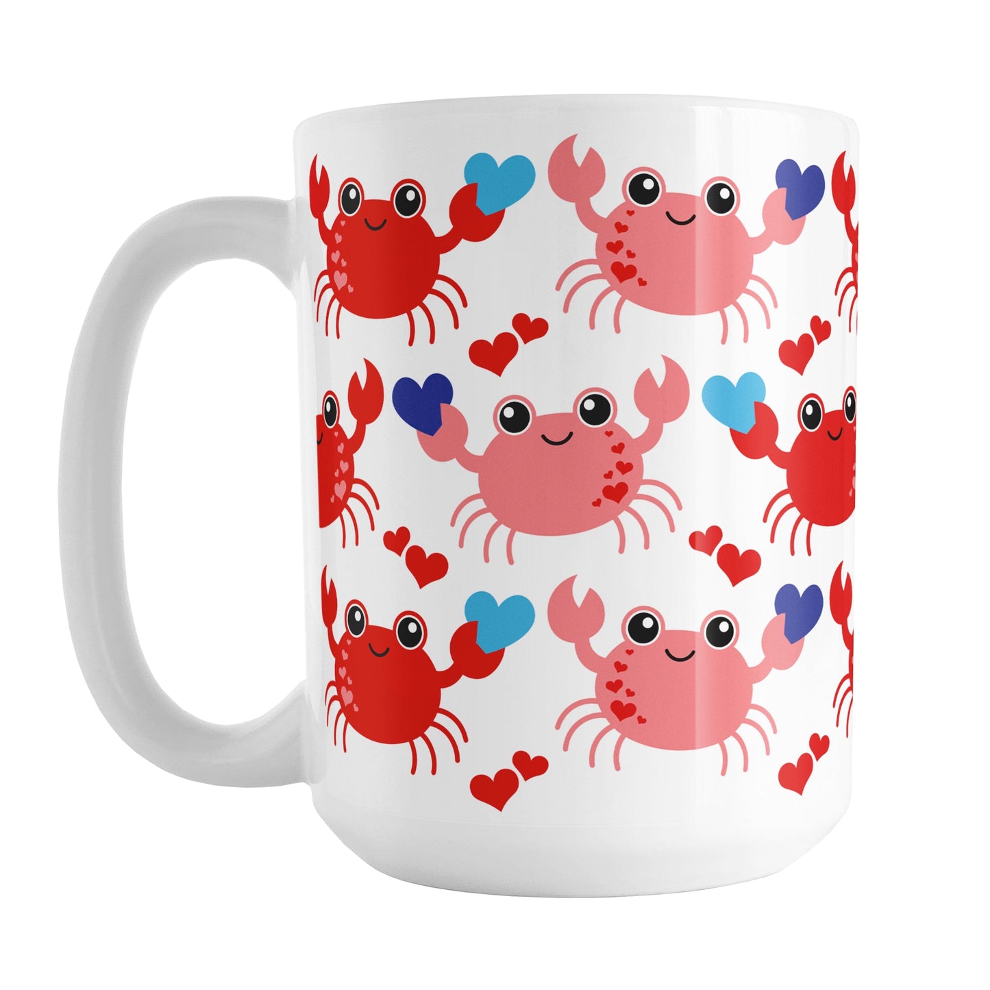 Cute Red Crabs Mug