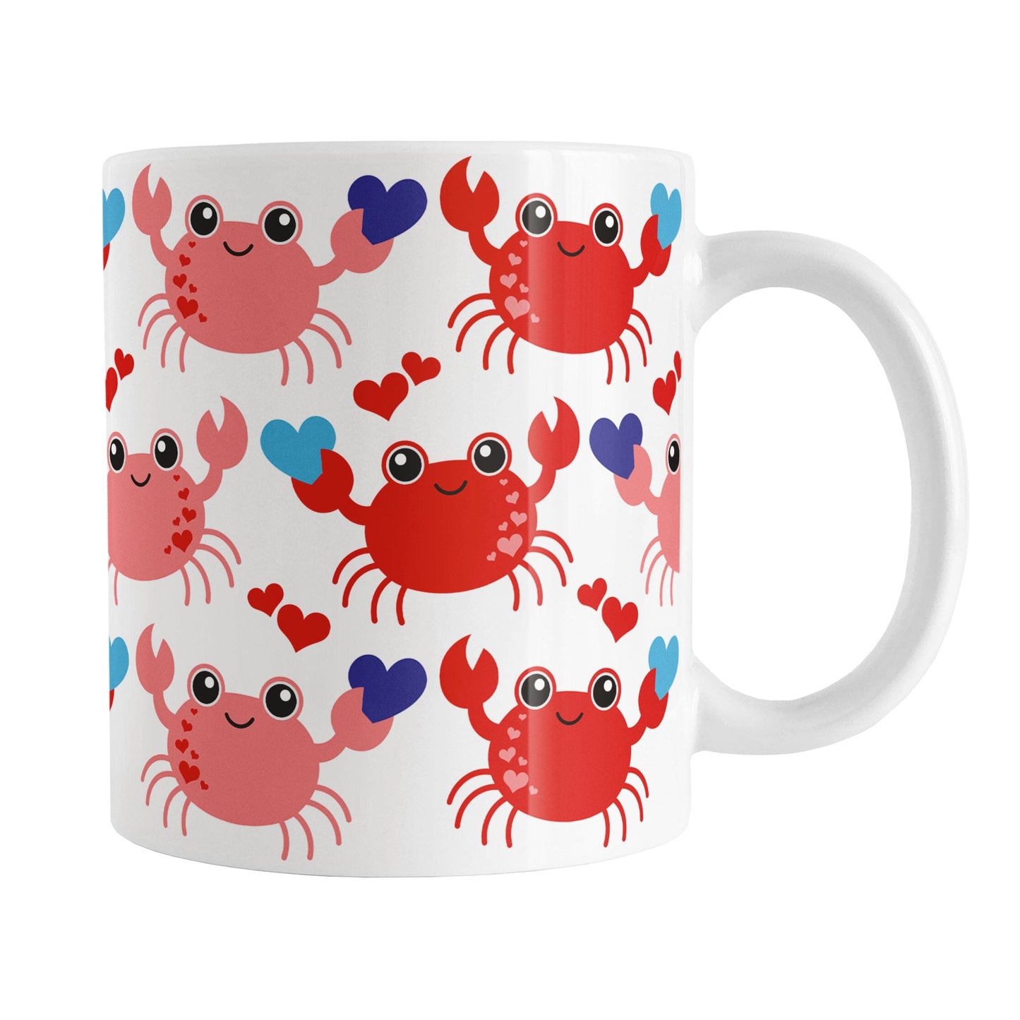 Cute Red Crabs Mug