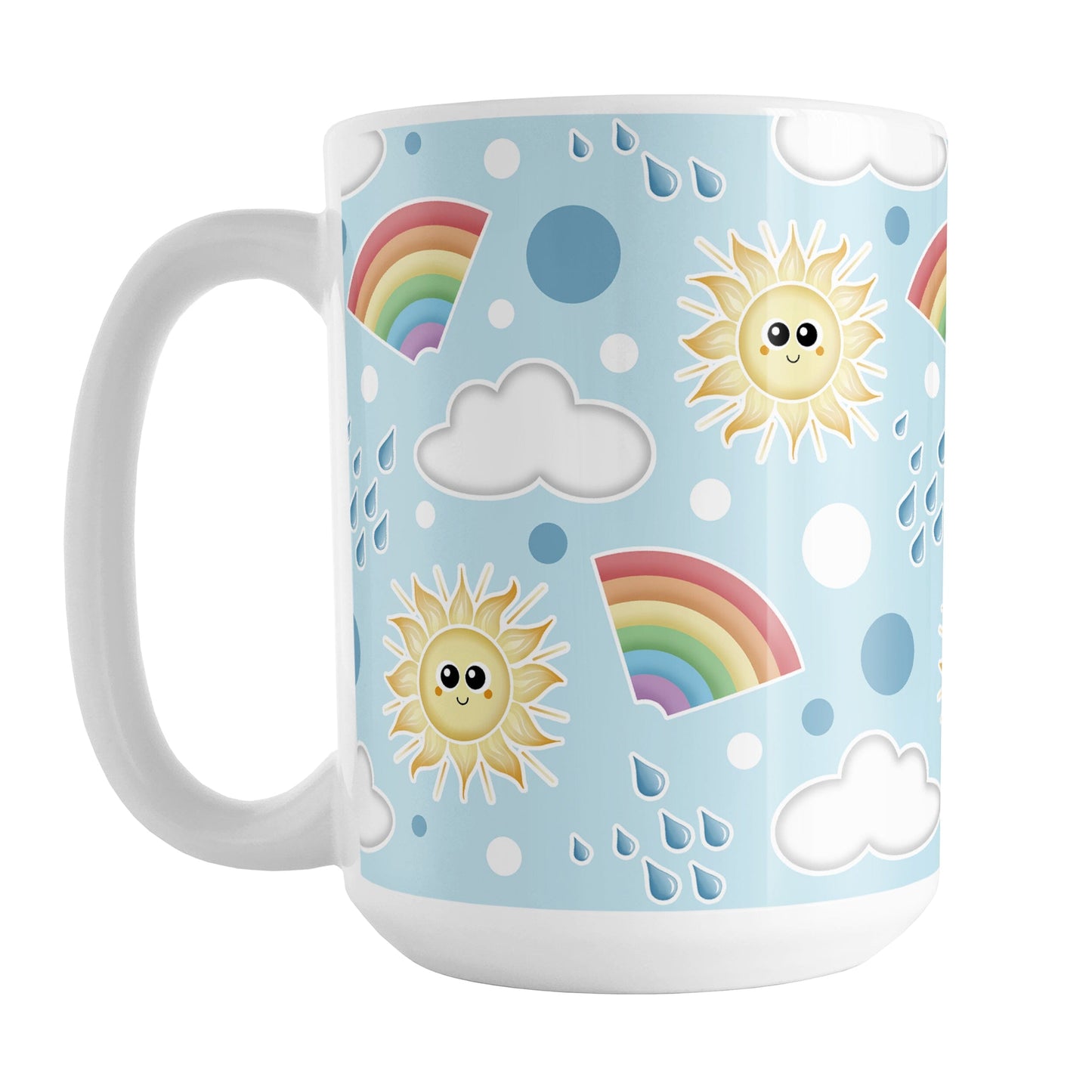 Cute Sunshine and Rainbows Mug