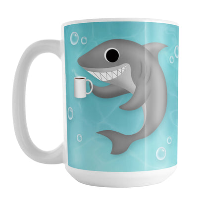 Cute Underwater Coffee Shark Mug