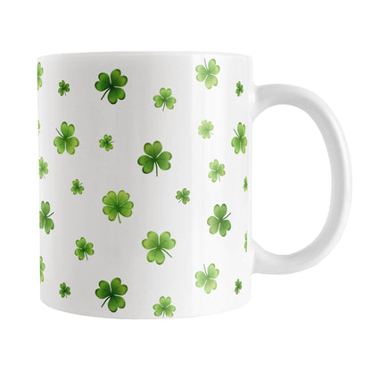 Dainty Shamrocks and Clovers Mug