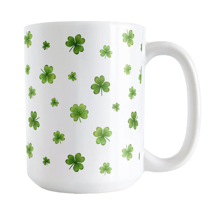 Dainty Shamrocks and Clovers Mug
