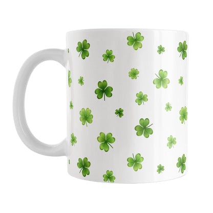 Dainty Shamrocks and Clovers Mug