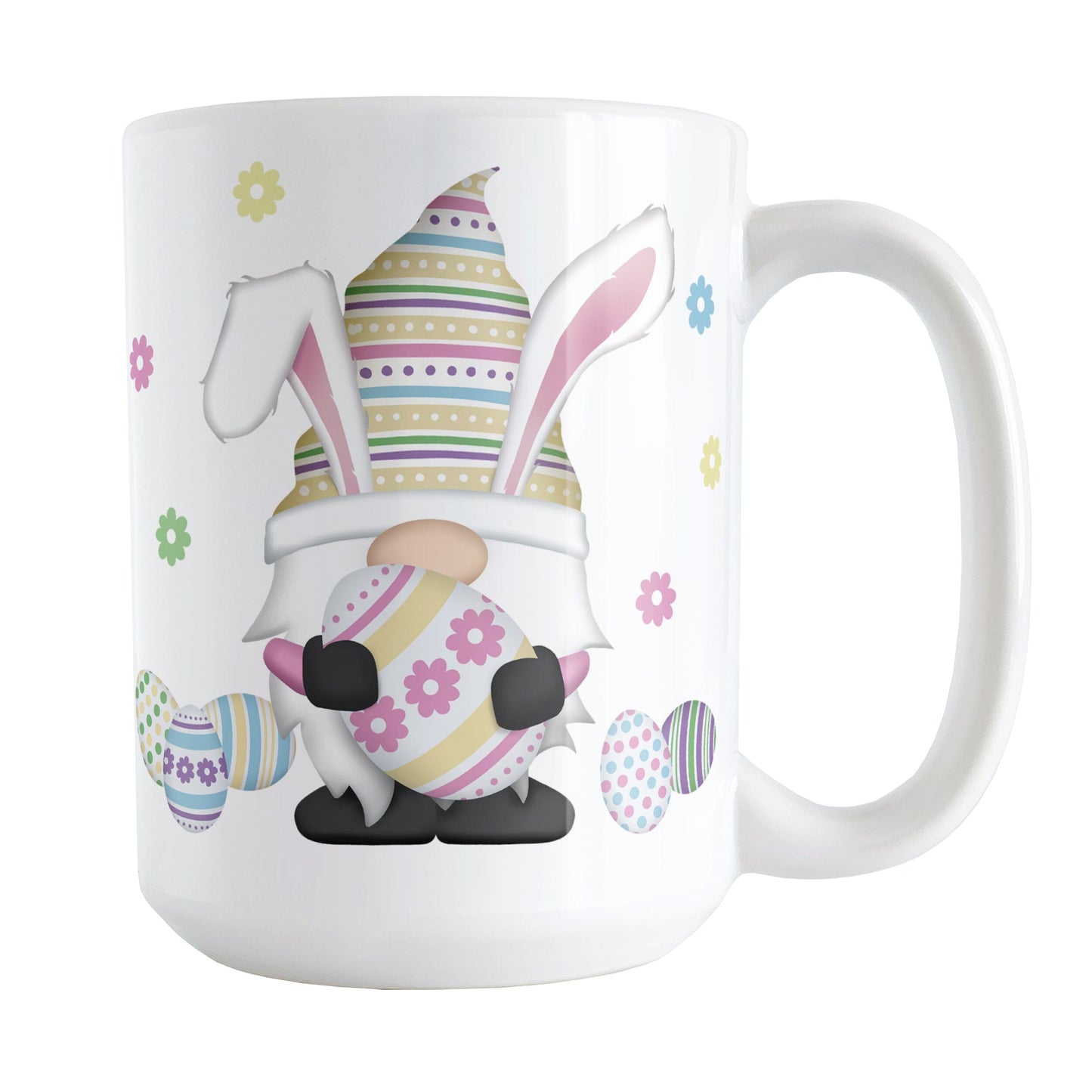 Easter Eggs Bunny Gnome Mug