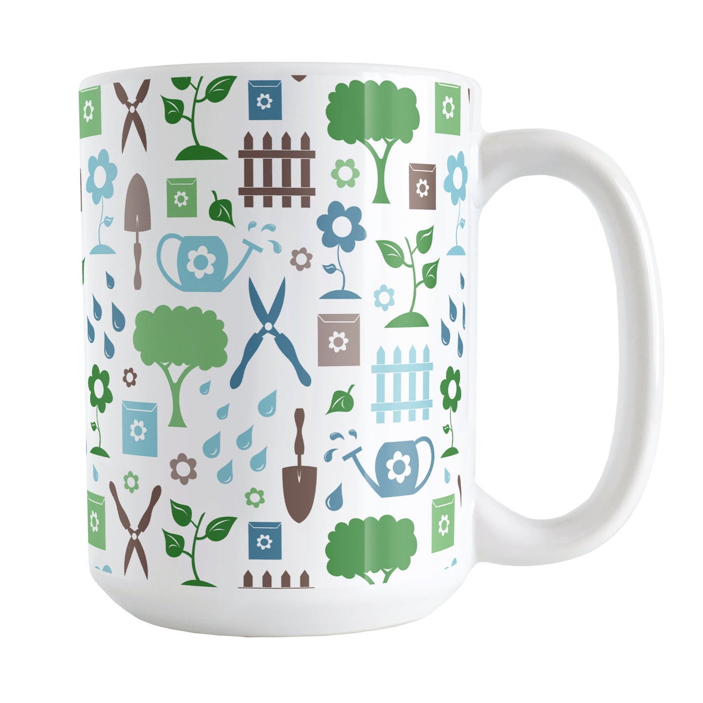 Gardening Pattern Mug