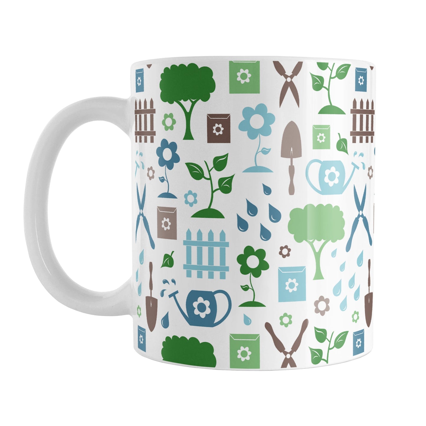 Gardening Pattern Mug