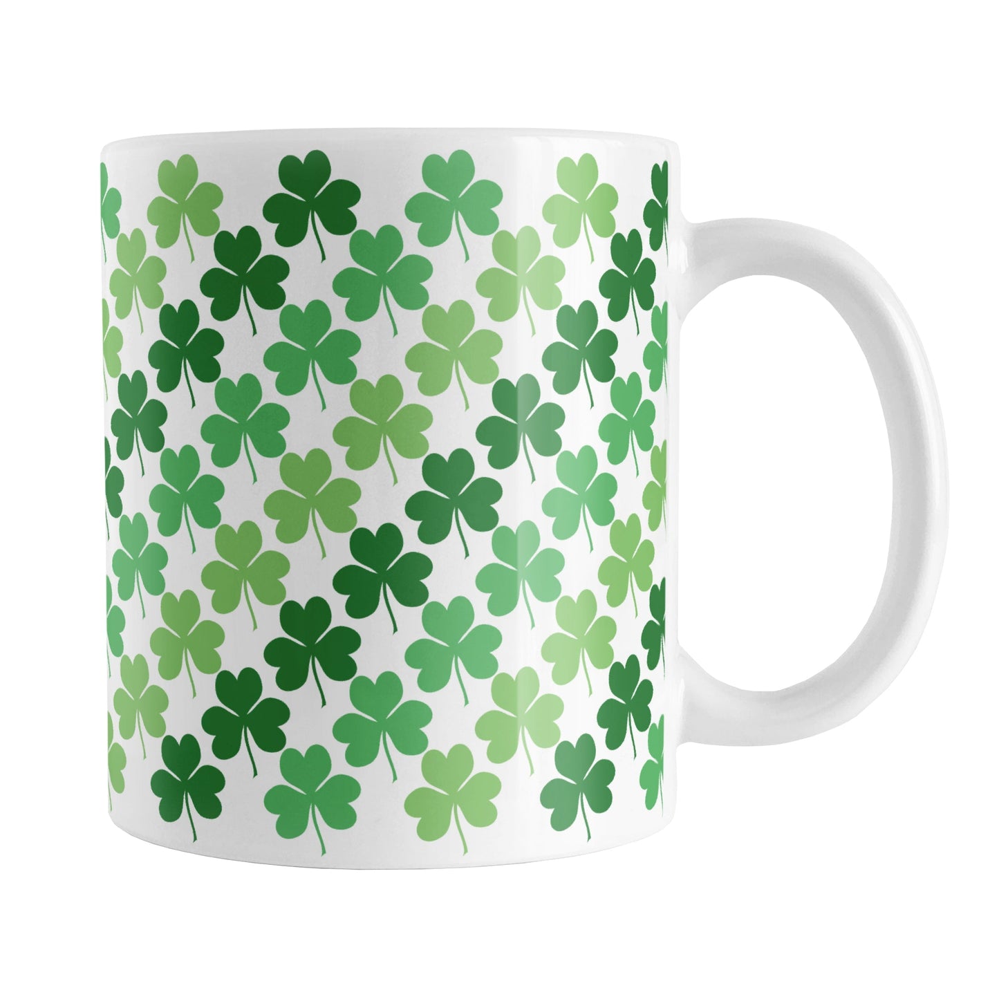 Green Clovers Mug