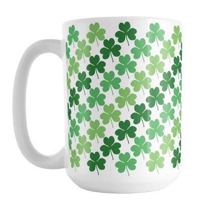 Green Clovers Mug