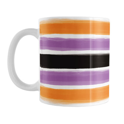 Halloween Paint Brush Strokes Mug