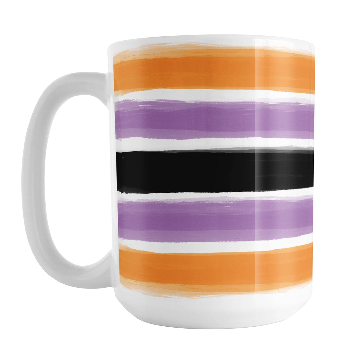 Halloween Paint Brush Strokes Mug