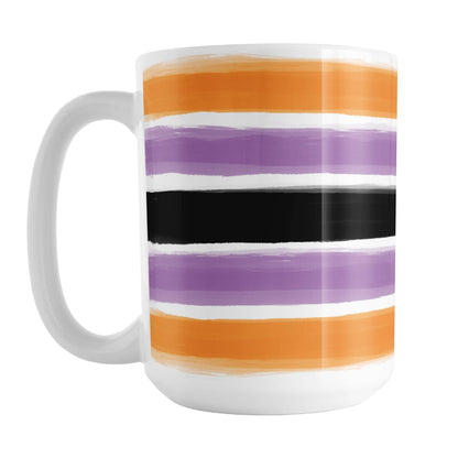 Halloween Paint Brush Strokes Mug