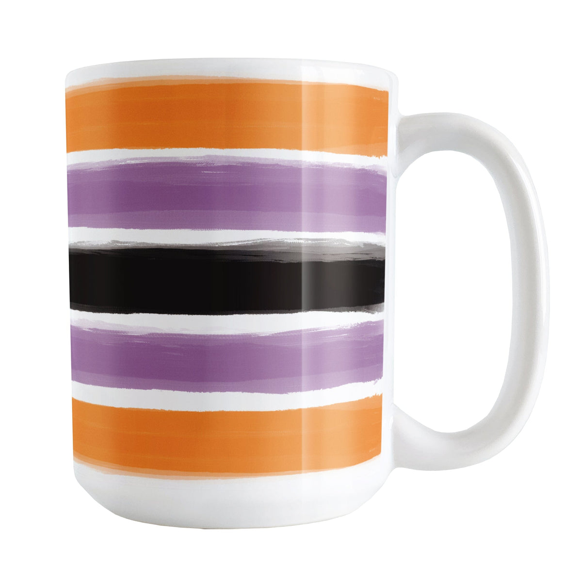 Halloween Paint Brush Strokes Mug