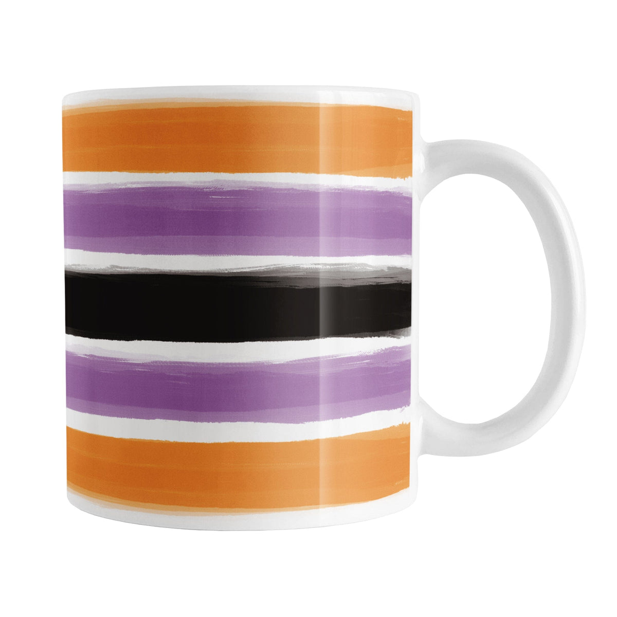 Halloween Paint Brush Strokes Mug