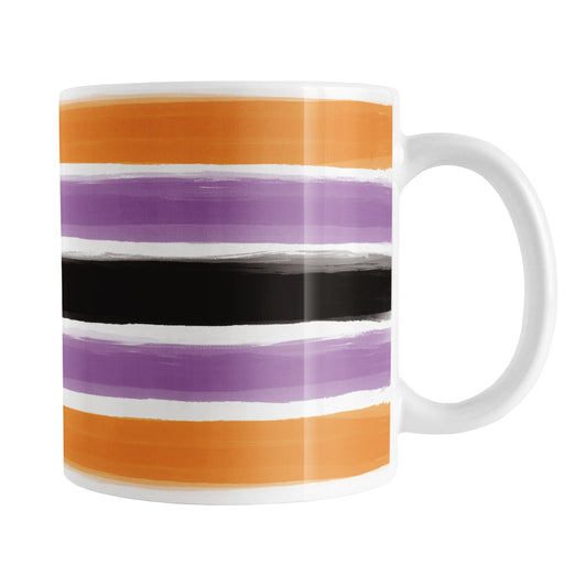 Halloween Paint Brush Strokes Mug