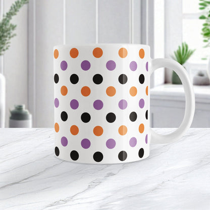 Halloween Polka Dot Mug
